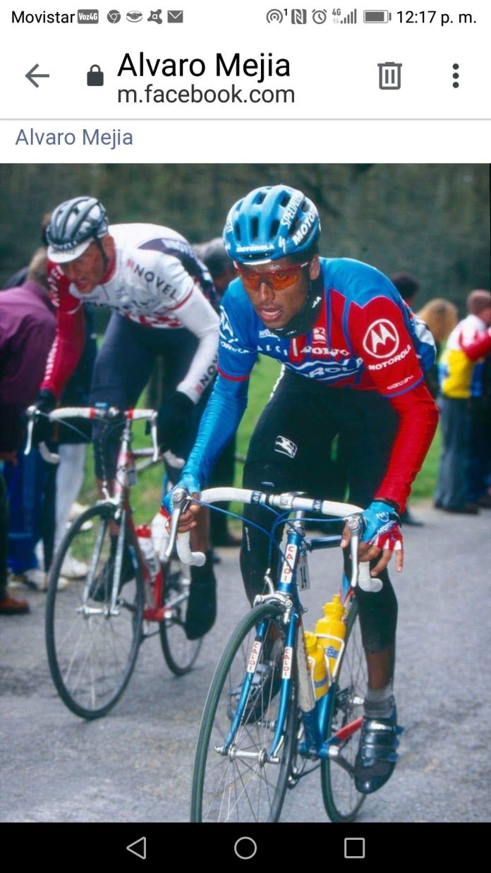 Álvaro “el Cometa Mejía”: Del ciclismo de élite a la medicina deportiva