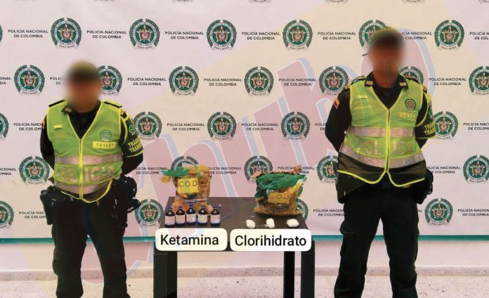 Incautan ketamina y cocaína