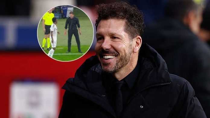 Simeone a Vinicius: “Florentino te va a echar”