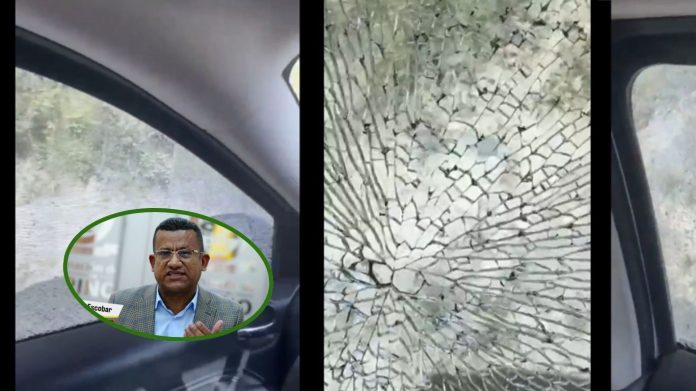 Atacan a bala vehículo de la Gobernación de Nariño tras jornada minera; investigan si el hecho iba dirigido al gobernador