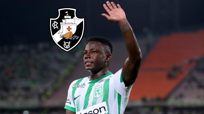 ¡Marino Hinestroza es nuevo jugador de Vasco da Gama! El colombiano ya aterrizó en Brasil
