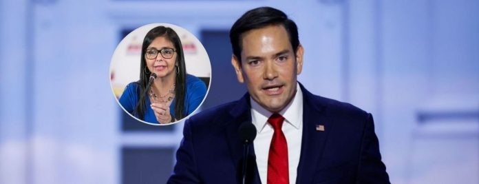Rubio advierte que EE. UU. “está preparado para usar la fuerza” si Delcy Rodríguez no coopera con Washington