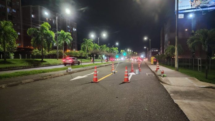Pereira mejora la movilidad con nueva señalización vial entre San Silvestre y Corales