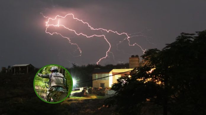 Tres militares heridos tras caída de un rayo en zona rural de Urrao, Antioquia