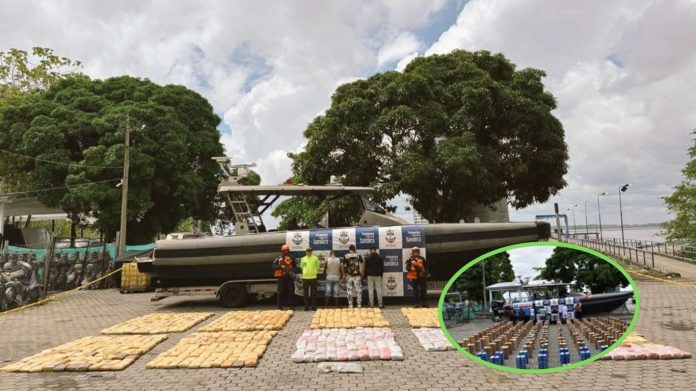 Golpe al narcotráfico en el Pacífico: incautan drogas avaluadas en más de cinco millones de dólares