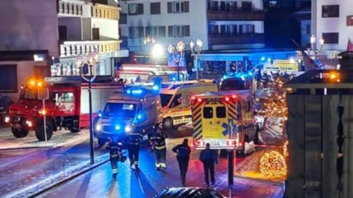 Tragedia en Suiza: incendio en bar deja decenas de muertos y más de 100 heridos en Año Nuevo