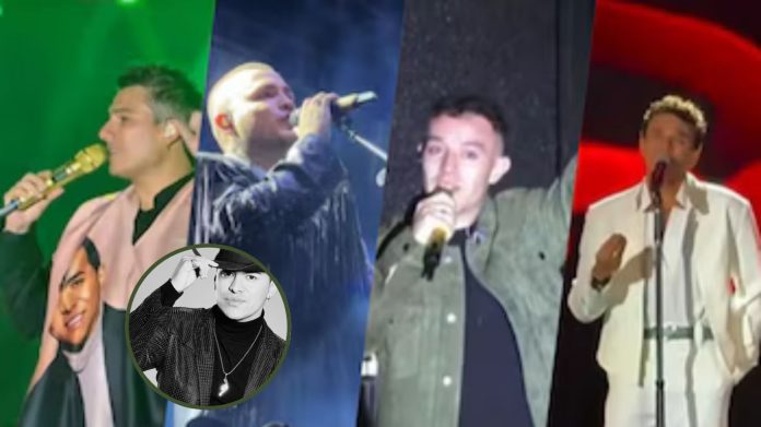 Artistas colombianos rindieron emotivo tributo a Yeison Jiménez en escenarios del país