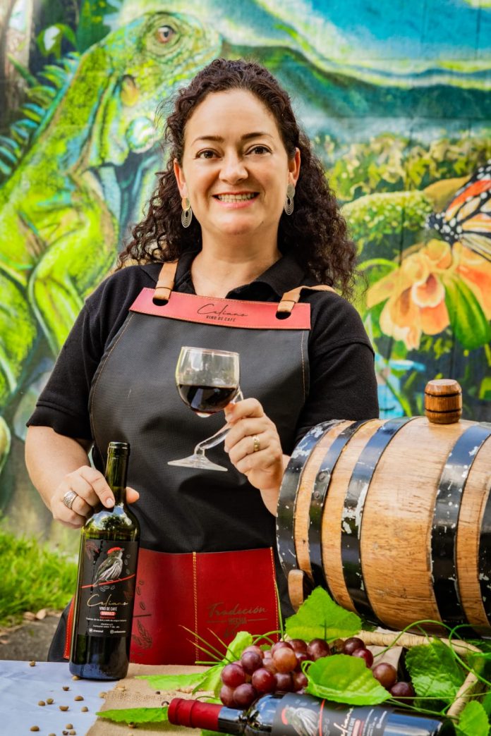 Vino de La Celia con aroma de café