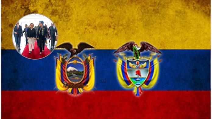 Cancilleres de Colombia y Ecuador acuerdan reforzar seguridad fronteriza en medio de tensión comercial