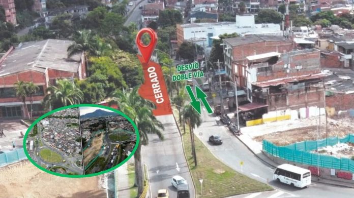 Pereira inicia cierres parciales y desvíos por obras en la intersección Corales desde el 2 de febrero