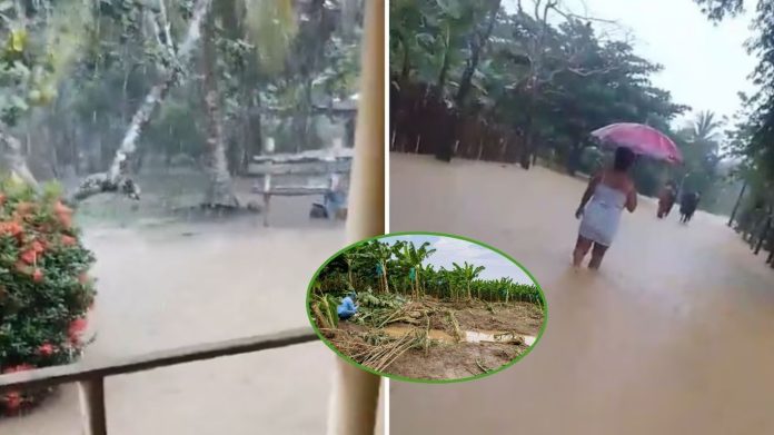 Lluvias en el Urabá antioqueño dejan más de 1.000 familias damnificadas por inundaciones