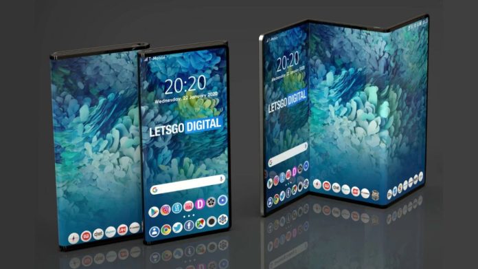 Samsung presenta un teléfono triple plegable que redefine el concepto de pantalla móvil