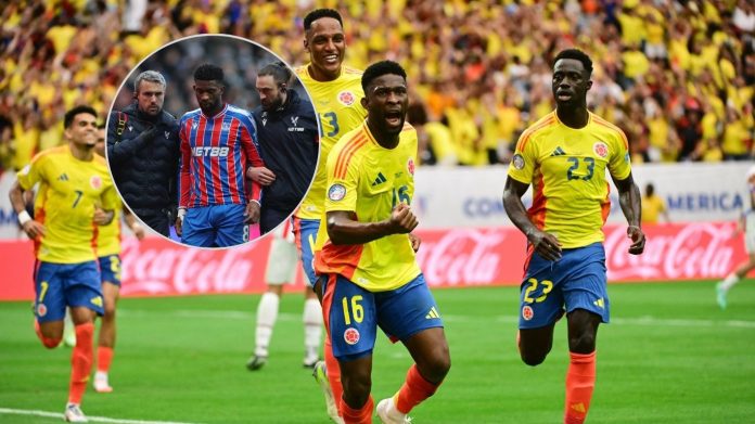 Jefferson Lerma sufre lesión con Crystal Palace y estaría fuera de los amistosos de marzo con Colombia