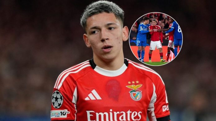 UEFA suspende provisionalmente a Gianluca Prestianni tras denuncia de Vinícius Júnior