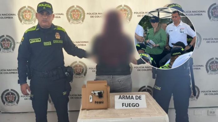 Detienen a funcionaria del (INPEC) armada en evento político de Paloma Valencia en Honda, Tolima