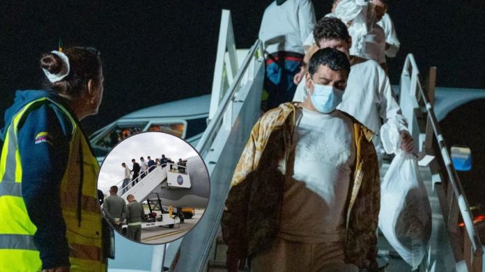Llegan a Colombia 101 deportados desde EE. UU. en vuelo humanitario coordinado por la FAC, confirma Cancillería