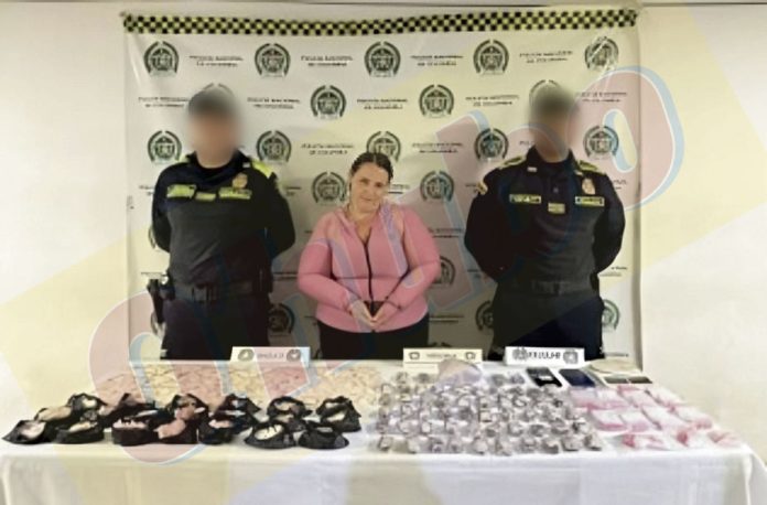 La Gorda cayó con heroína y basuco