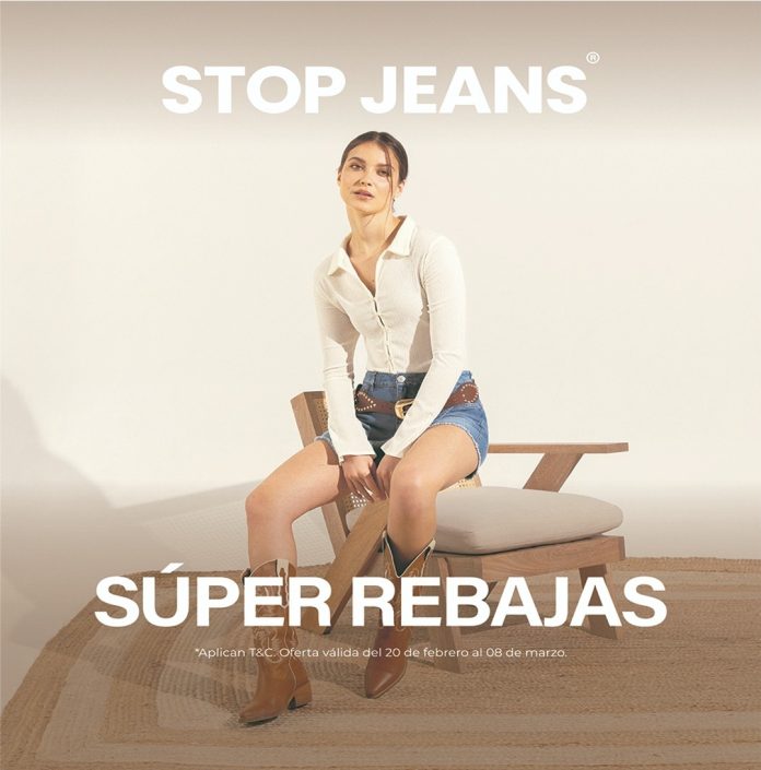 LLEGARON LAS SÚPER REBAJAS A STOP JEANS