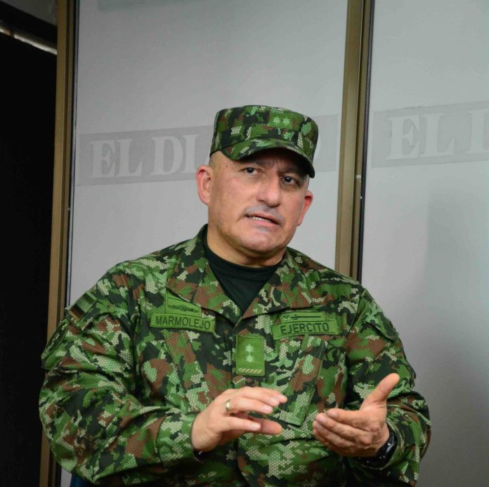 General del Ejército con los ojos en Risaralda