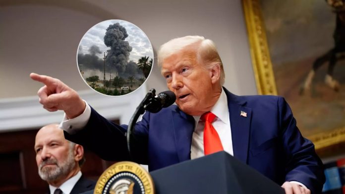 Trump eleva el tono sobre Irán: “los estamos destrozando” y anticipa nuevos ataques, reporta CNN